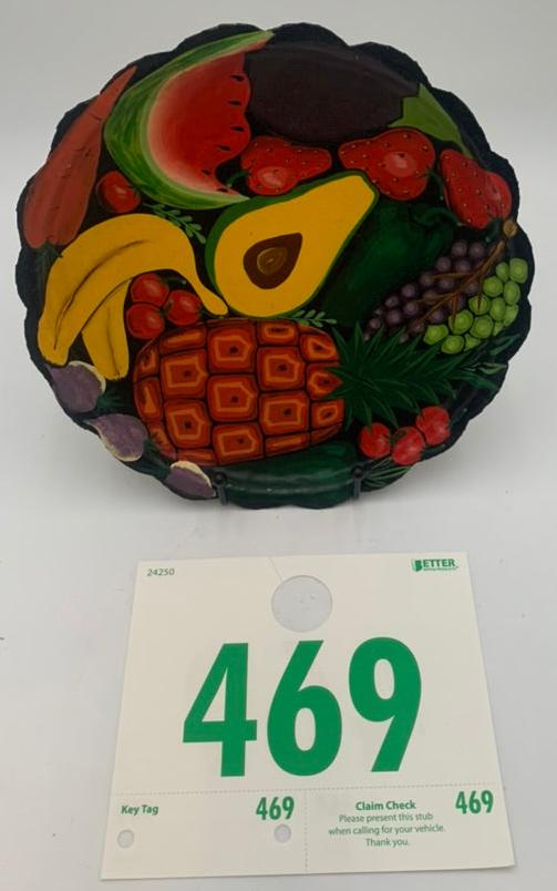 469 - Decorative Metal Plate