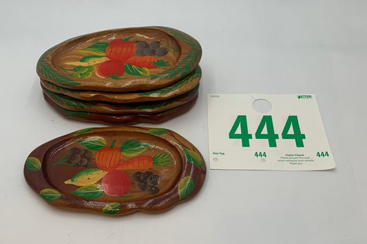 444 - Set of 5 Small Trays