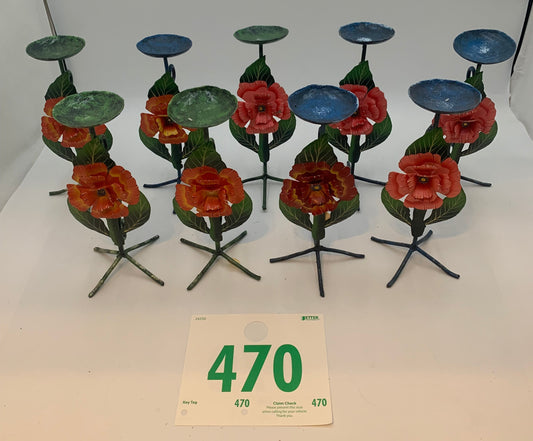 470 - Metal Candle Holder (9)