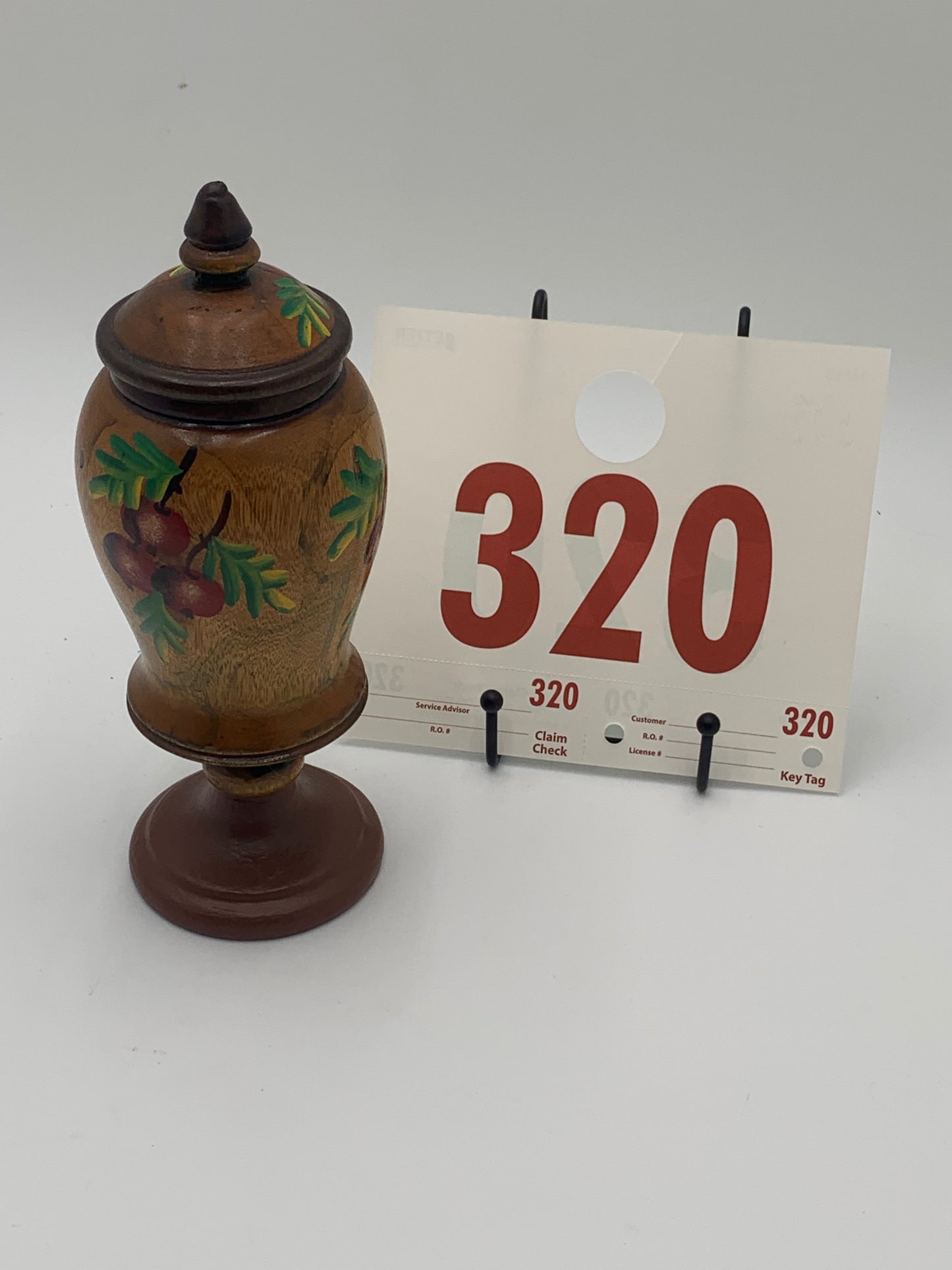 320 - Wooden Vase