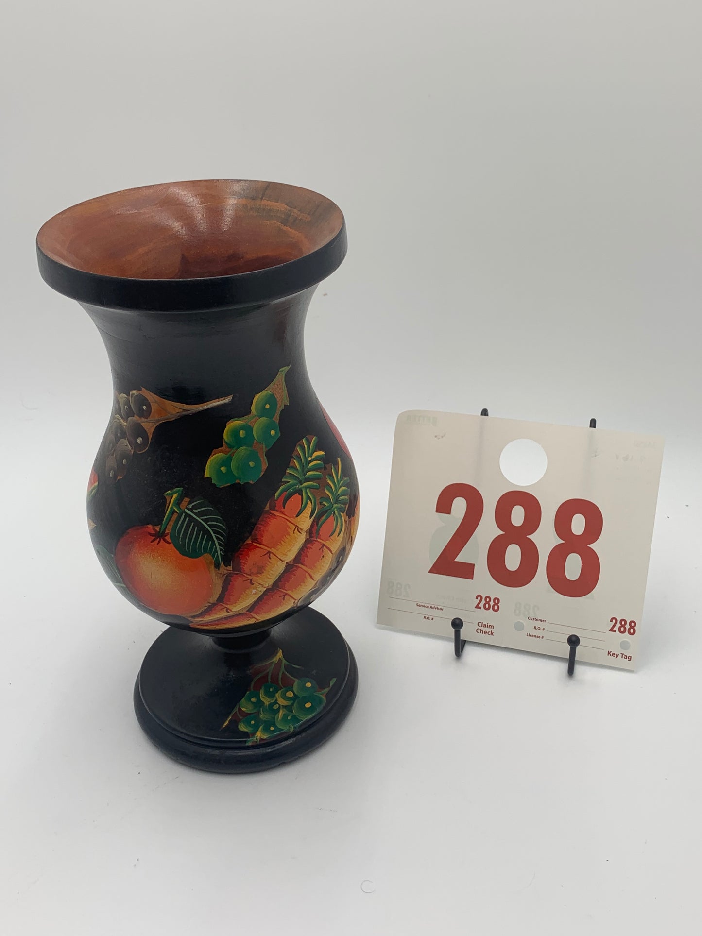 288 - Wooden Vase