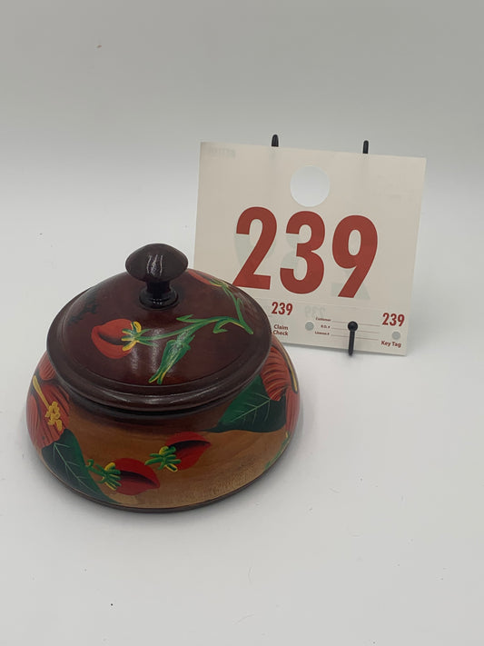 239 - Wooden Vase