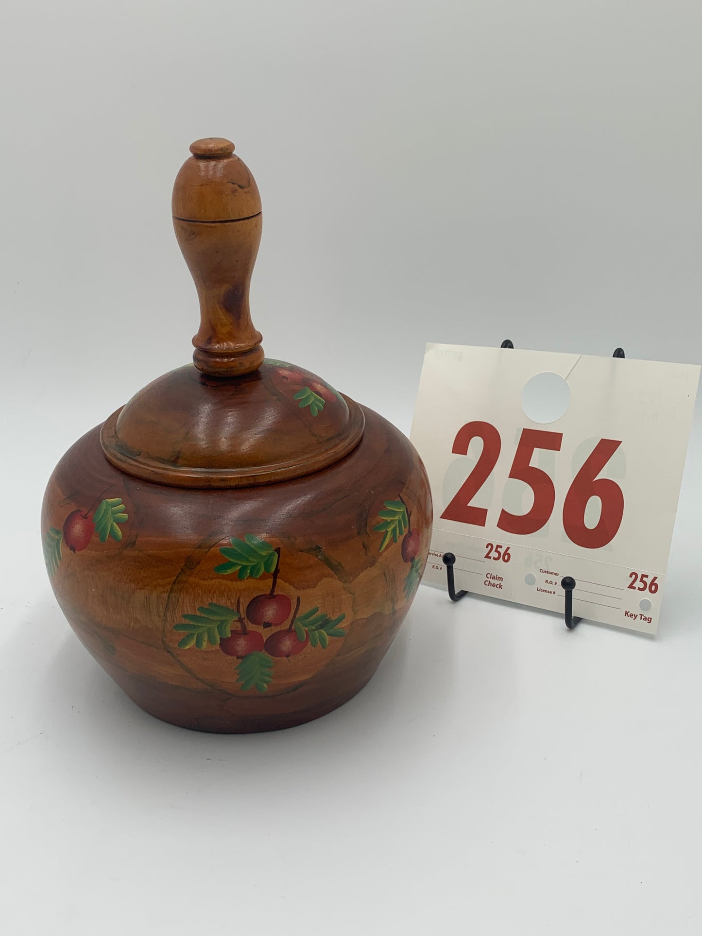 256 - Wooden Vase