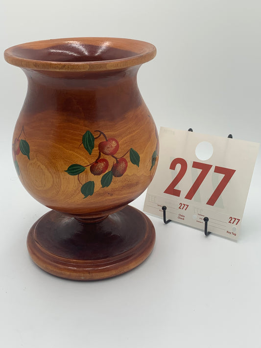 277 - Wooden Vase