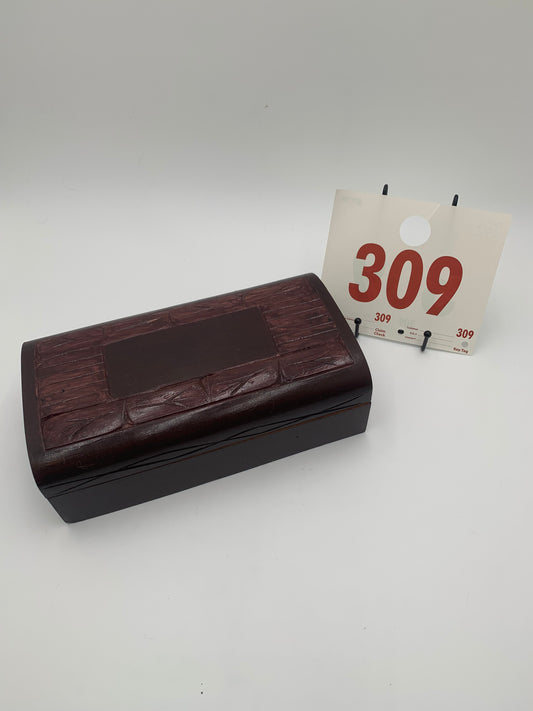 309 - Wooden Jewelry Box