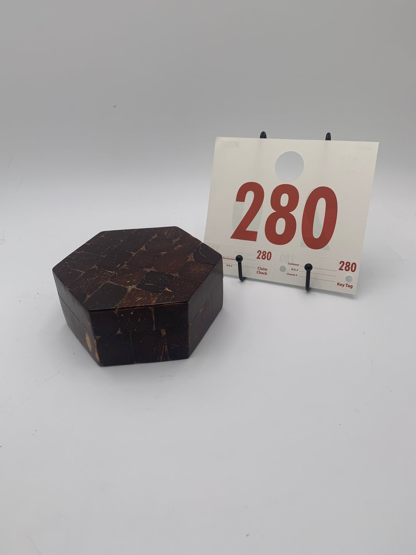 280 - Wooden Jewelry Box