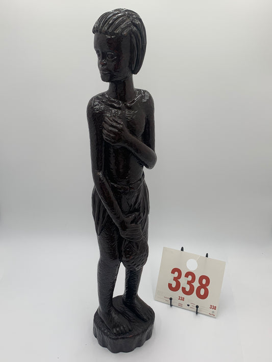 338 - Wooden Statue