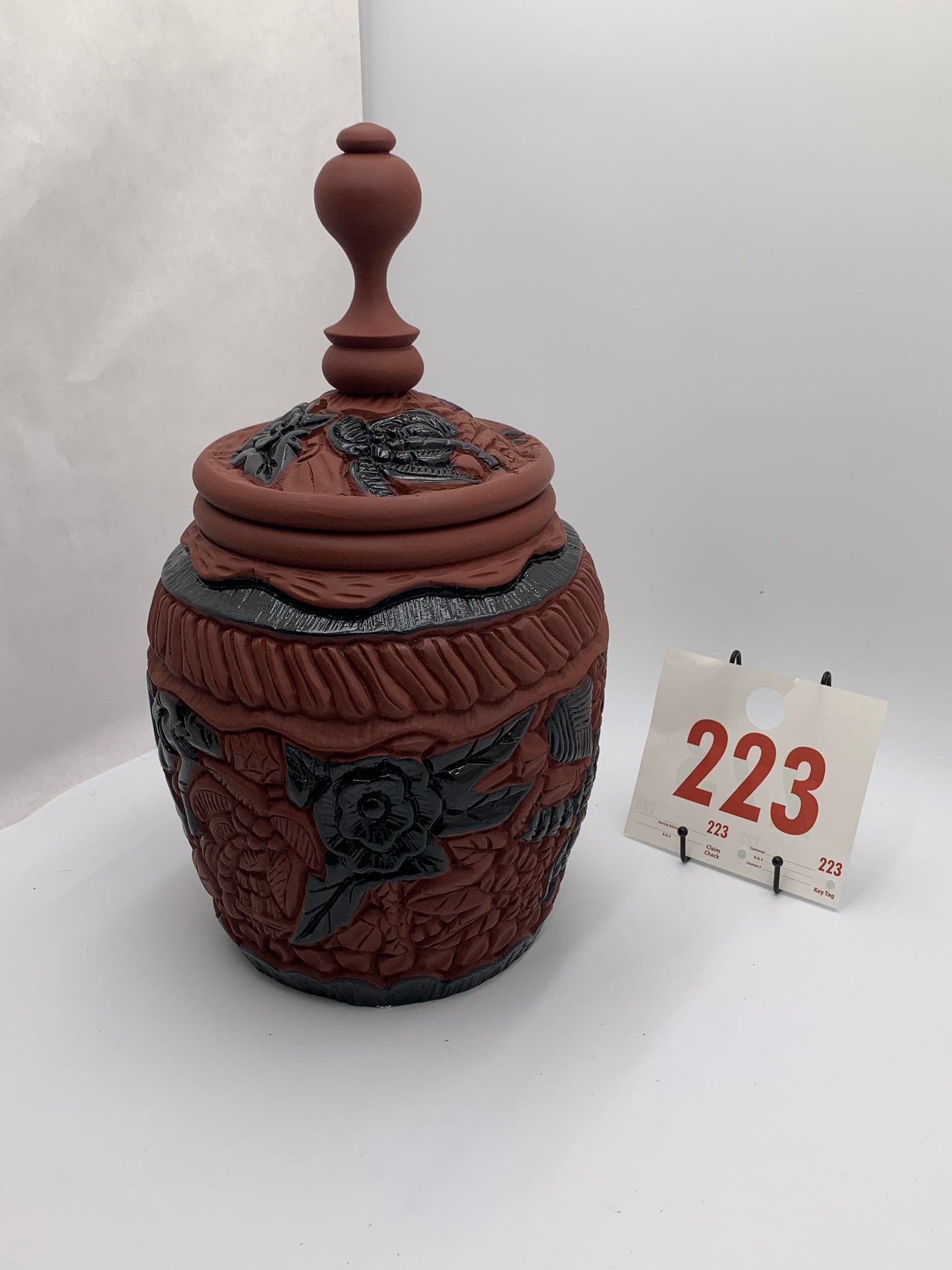 223 - Wooden Vase