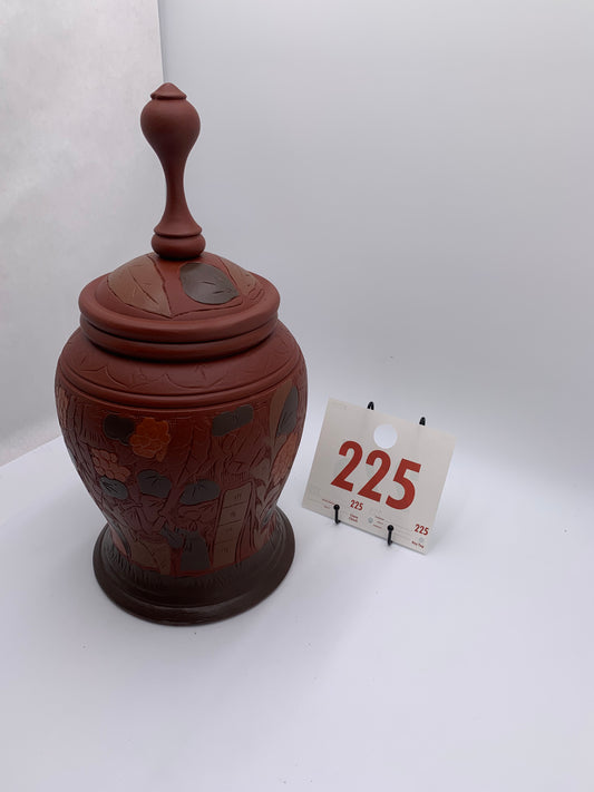 225 - Wooden Vase