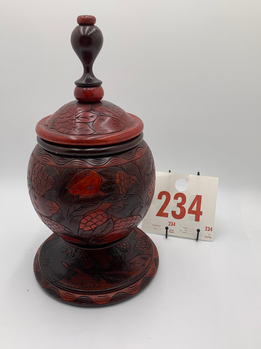 234 - Wooden Vase