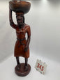 345 - Wooden Statue of Merchant Lady