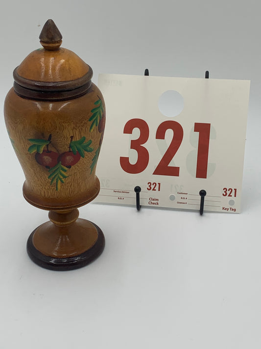 321 - Wooden Vase