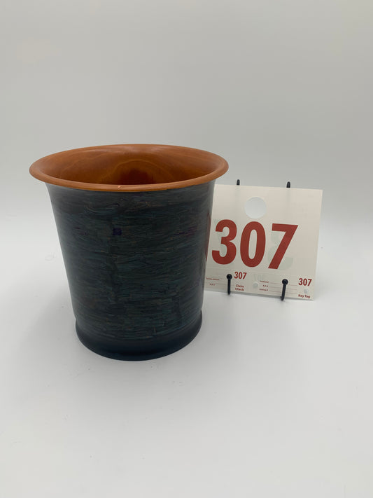 307 - Wooden Vase