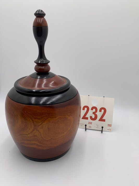 232 - Wooden Vase