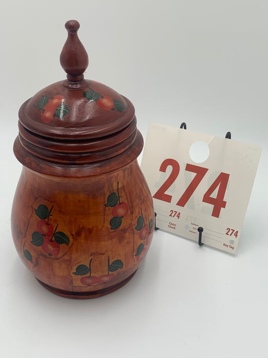 274 - Wooden Jar