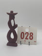 028 - Wooden Statue of Pipe Smoker