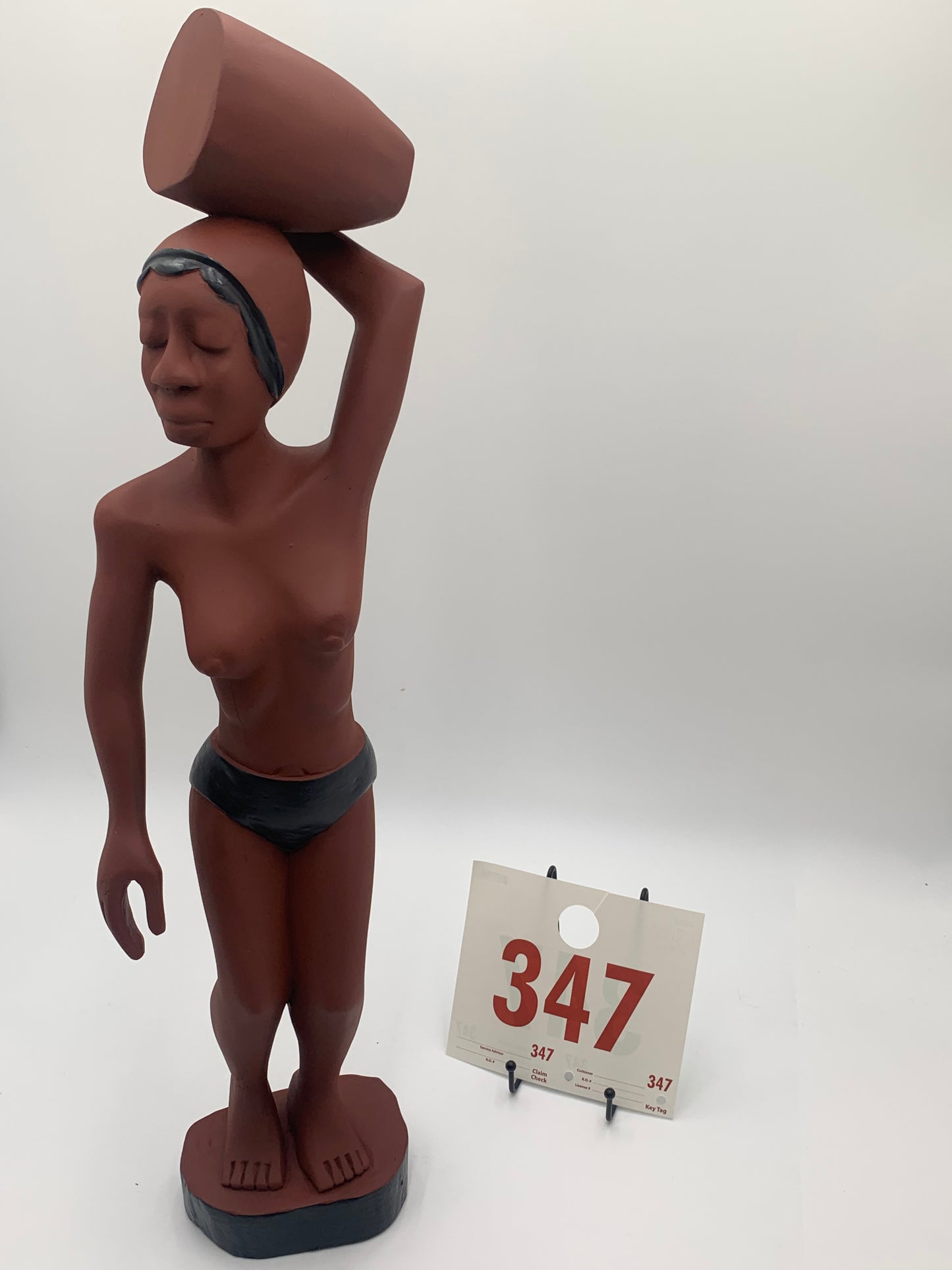 347 - Wooden Statue