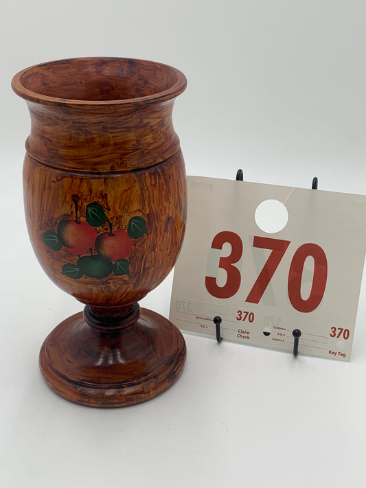 370 - Wooden Vase