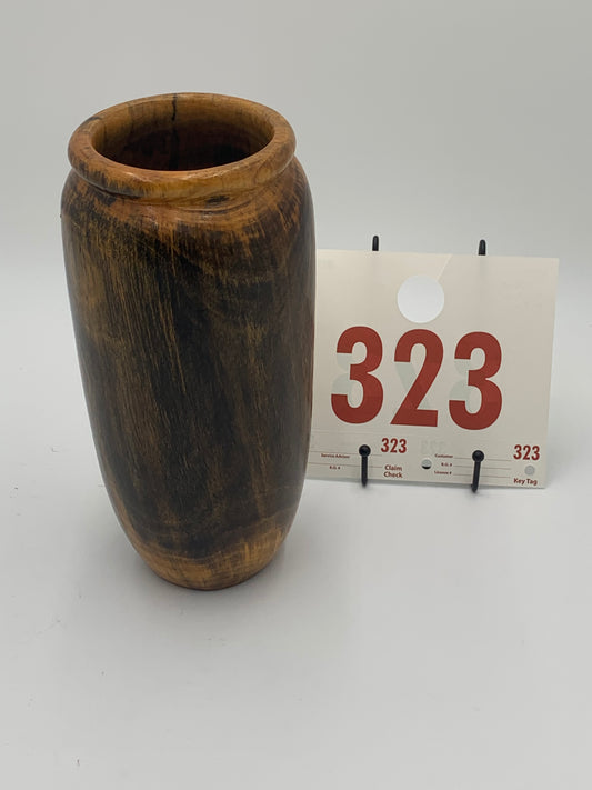 323 - Wooden Vase