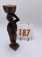 187 - Wooden Statue of Merchant Lady