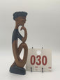 030 - Wooden Statue of Thinking Man