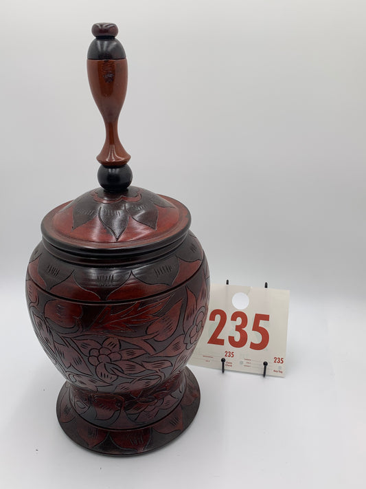 235 - Wooden Vase