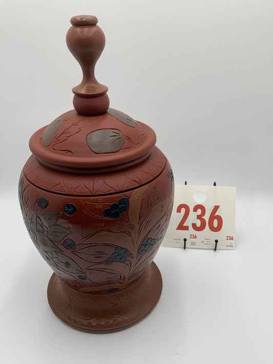 236 - Wooden Vase