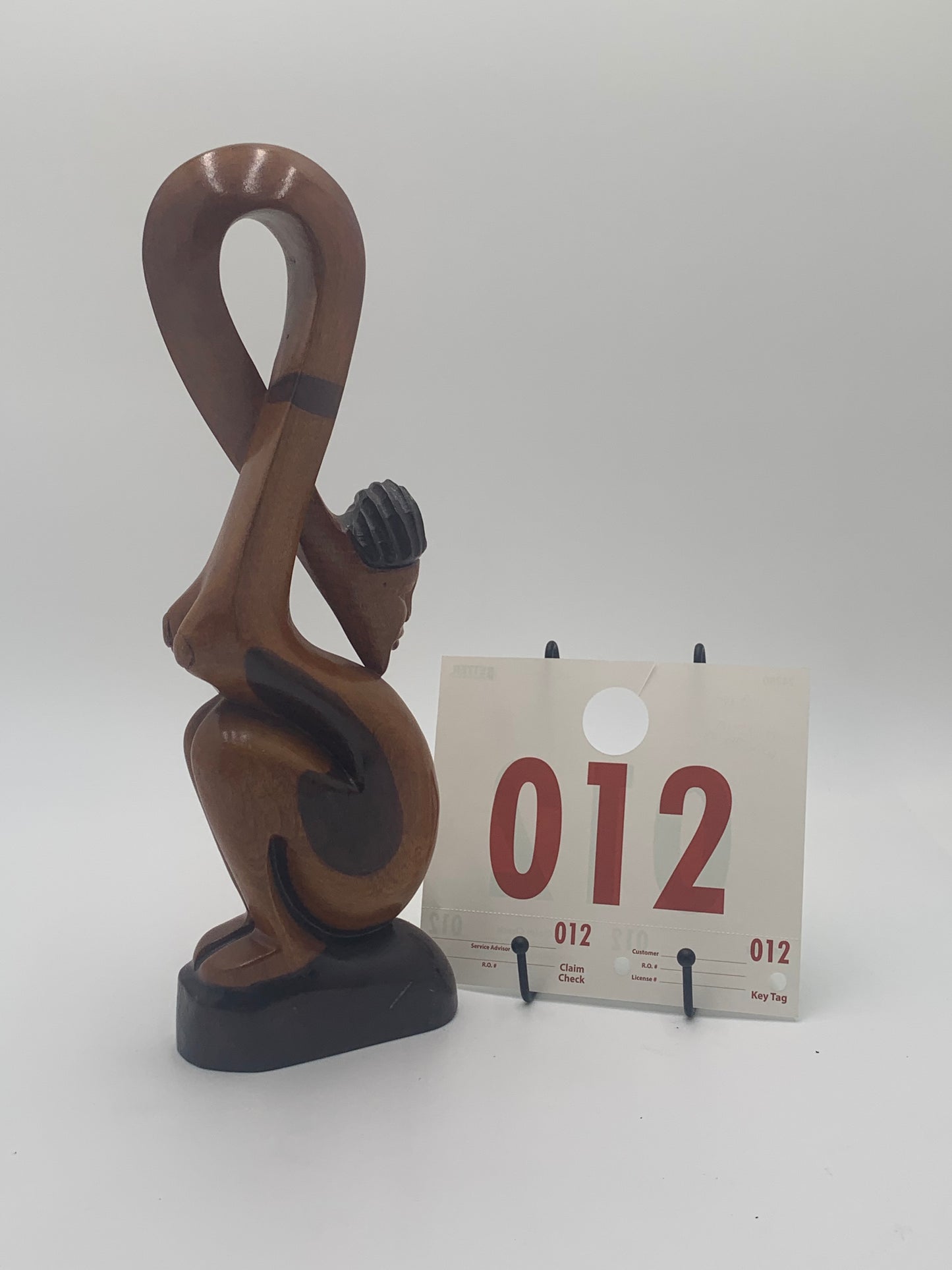 012 - Wooden Statue of a Woman