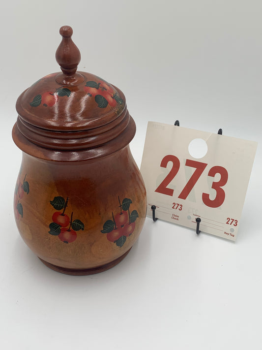 273 - Wooden Jar