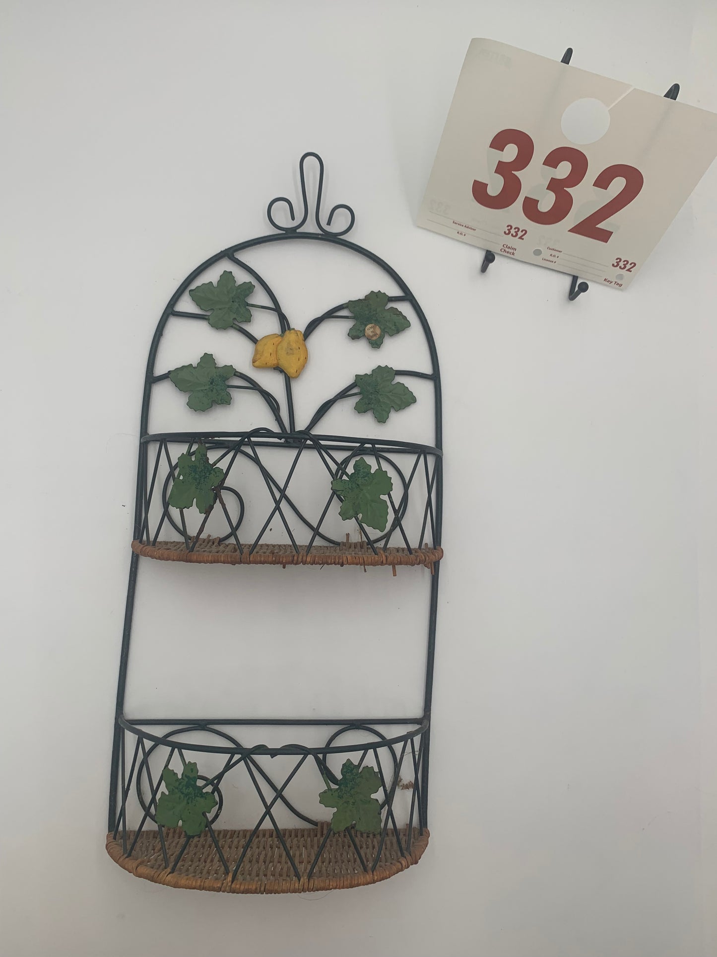 332 - Metal Wall Shelf