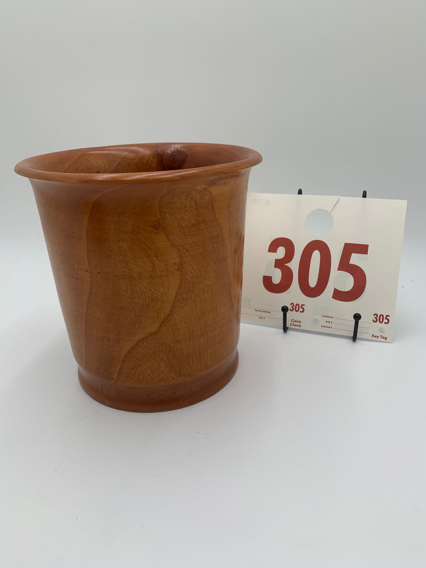 305 - Wooden Vase